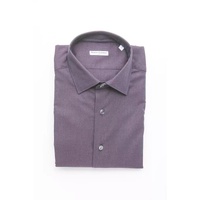 Robert Friedman Men's Burgundy Cotton Shirt