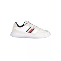 Tommy Hilfiger Men's White Polyester Sneaker