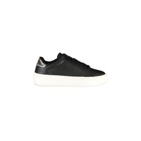 Tommy Hilfiger Women's Black Polyester Sneaker