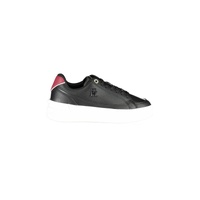 Tommy Hilfiger Women's Black Polyester Sneaker