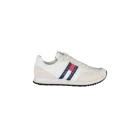 Tommy Hilfiger Men's White Polyester Sneaker