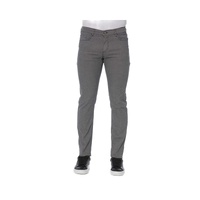 Trussardi Jeans Men's Gray Cotton Jeans & Pant