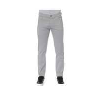 Trussardi Jeans Men's Gray Cotton Jeans & Pant