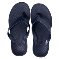 ARCHLINE Flip Flops Orthotic Thongs Arch Support Shoes Footwear - Navy