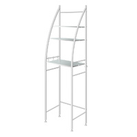  3 Tier Over let Storage Shelf White