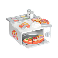 Kids Kitchen Play Set Wooden Toys Children