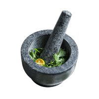  Granite Pestle and Mortar Unpolished