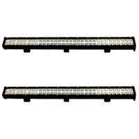 2X 31inch 198W Cree Led Light Bar Spot Flood Light 4x4 Offroad Work Ute Atv 12v 24v