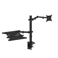 Monitor Arm Desk Mount Laptop Tray