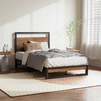 Bed Frame Single Size Metal Frame DANE