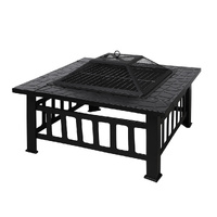  3IN1 Fire Pit BBQ Grill Pits