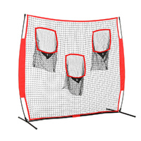 1.8m Football Soccer Net Portable Goal Net Training 3 Target Zone