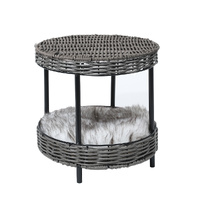  Rattan Pet Bed Elevated Raised