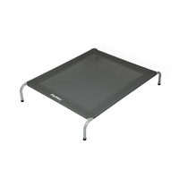  Elevated Trampoline Pet Bed Dog M Grey Medium