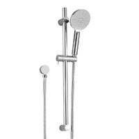 Handheld Shower Head Wall Holder 4.7'' High Pressure Adjustable 3 Modes Chrome