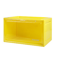  Sneaker Display Case Clear Shoe Yellow