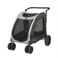  Pet Dog Stroller Pram Carrier Cat