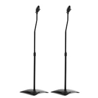 Set of 2 112CM Surround Sound Speaker Stand - Black