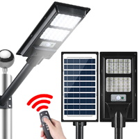 Leier 160 LED Solar Street Light Flood Motion Sensor Remote