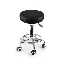  Salon Stool Swivel Bar Stools Black