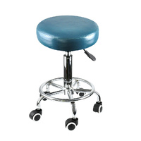  Bar Stools Salon Stool Swivel Teal