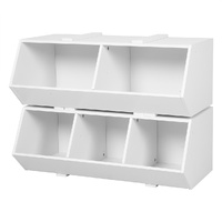  Kids Toy Box Shelf Storage Cabinet