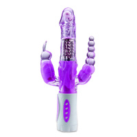  Rabbit Vibrator Masturbator Adult Purple