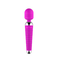  Clitoral Stimulator Wand Vibrator Purple