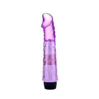  Vibrator Dildo Dong Multi Speed Purple