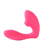  Sucking Vibrator Oral Tongue Clit Pink