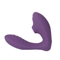  Sucking Vibrator Oral Tongue Clit Violet