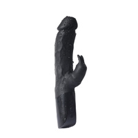  Vibrator Dildo Masturbator Heating Black