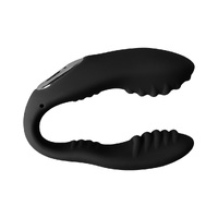  Vibrator Double Shock Clitoris Black