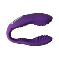  Vibrator Double Shock Clitoris Purple