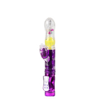  Rabbit Vibrator Masturbator Thrusting Purple