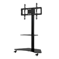 Mobile TV Stand for 32"-70" TVs Mount Bracket Portable Solid Trolley Cart