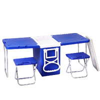  Cooler Box Camping Table Chair