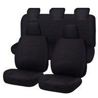 Seat Covers for MAZDA BT-50 FR UR 09/2015 - 06/2020 DUAL CAB FR BLACK CHALLENGER