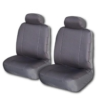 Challenger Canvas Seat Covers - For Nissan Frontier Single Cab (1997-2005)