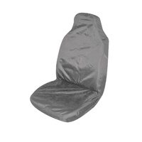 Universal Supreme Throwover Seat Cover Canvas - Grey