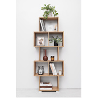 LISBON DISPLAY SHELF - NATURAL OAK