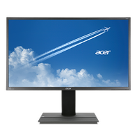 ACER B326HKD 32 inch Monitor 3840 x 2160 - Widescreen IPS display - Integrated speakers - Adjustable display angle - Dark Gray - DVI, HDMI, USB, Displ