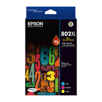 EPSON 802XL CMY Colour Pack