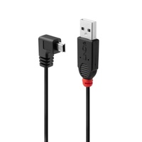 LINDY 2m USBA-MiniB 90'' Cable