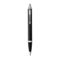 PARKER IM Black ChrTrm Ball Pen Md Blu