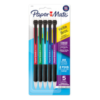 PAPER MATE W/Bros Mech Pencil Pk5 Bx6