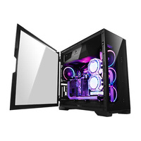 ANTEC P120 Crystal Tempered Glass ATX, E-ATX, Powerful Heat Dissipation, VGA Holder, Horizontal and Vertical Scalability, Slide Panel, Gaming Case