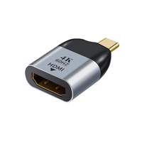 ASTROTEK USB-C to HDMI Male to Female Adapter support 4K@60Hz Aluminum Shell Gold Plating for Windows Android Mac OS