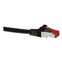 HYPERTEC CAT6A Shielded Cable 3m Black Color 10GbE RJ45 Ethernet Network LAN S/FTP Copper Cord 26AWG LSZH Jacket