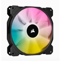 CORSAIR SP140 RGB ELITE, 140mm RGB LED Fan with AirGuide, Single Pack